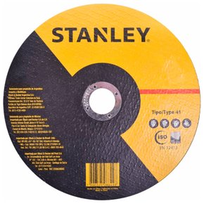 Disco De Corte Fino Metal Inox  4 1/2" x 1mm x 7/8" STA8061 Stanley