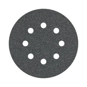 Disco de Lixa Velcro Bosch PRO F355 125mm Grão 80 com 5 Unidades