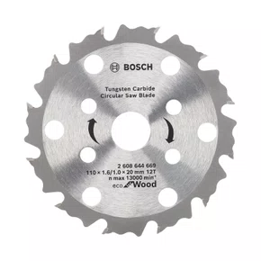 Disco De Serra Circular Coolteq 110mm 2608644669 Bosch