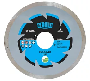 Disco Diamantado 110mm Contínuo Basic Tyrolit