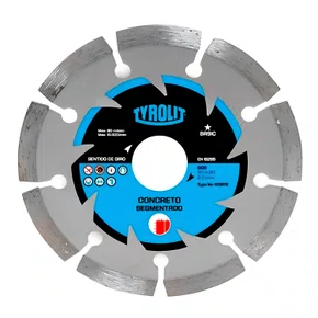 Disco Diamantado 110mm Segmentado Basic Tyrolit