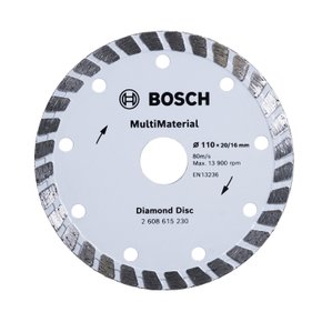 Disco Diamantado Bosch 110mm Turbo Multimaterial