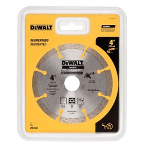 Disco Diamantado 4" 105mm Segmentado DW47402BHP DeWalt