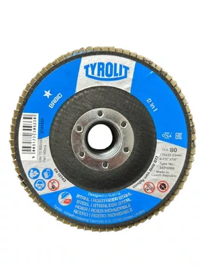 Disco Flap 115X22mm GR 80 34318366 Tyrolit