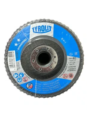 Disco Flap 115x22MM ZA40Q-B 28XLA 537021 Tyrolit