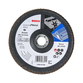 Disco Flap 180x22mm GR 80 Std Eco Inox/Metal 2608619294 Bosch