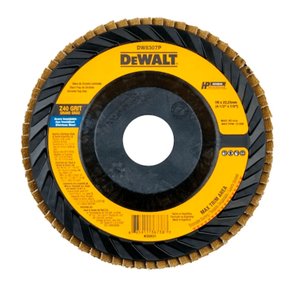 Disco Flap Plastico Z 40 4 1/2" x 7/8" DW8307P-AR DeWalt
