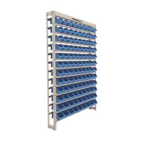 Estante Gaveteiro Organizador Kit 108 Gavetas N3 Azul Presto