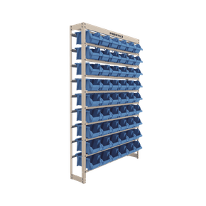 Estante Gaveteiro Organizador Kit 54 Gavetas N5 Azul Presto