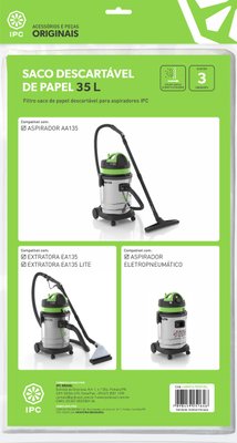 Filtro Descartável 35L com 3 un SBNFILTROD35L IPC Brasil