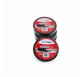 Fita Isolante 18 mm x 20 m Preta 423 Tectape