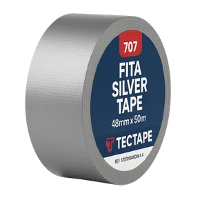 Fita Silver Tape 48mm x 50m Prata 707 Tectape