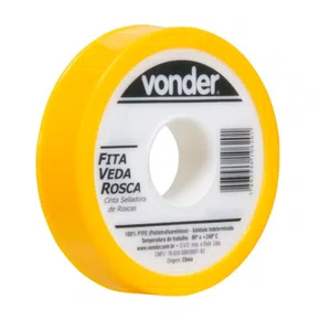 Fita Veda Rosca 18mm x 10m Vonder