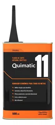 Fluido de Corte Econômico para Todos os Metais Quimatic 11 500 ml AJ1 Tapmatic
