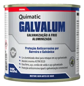 Galvalum Quimatic Galvanização a Frio 225 ml DA1 Tapmatic