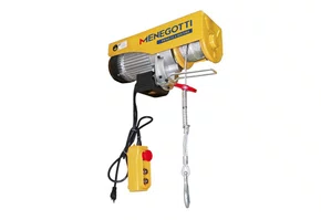 Guincho Coluna Elétrico Prime 500 a 1000Kg V2 12-6M Com Motor 220V 60Hz Menegotti