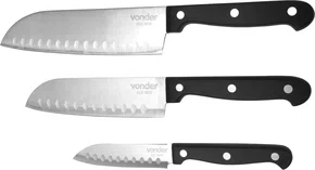 JG FACAS P/FATIAR E PICAR (3PCS) INOX VD