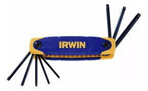 Jogo Chave Torx Canivete 8 Peças T6 a T25 IW10766 Irwin