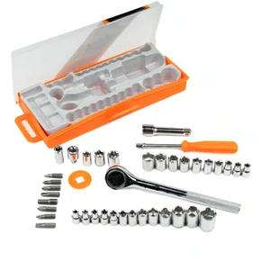 Jogo de Bits e Soquetes com 40 Peças 13565 Sparta