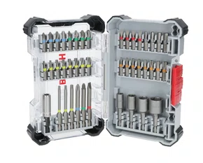 Jogo de Bits / Soquetes 43 Peças Extra Hard Ref. 2607017723 Bosch