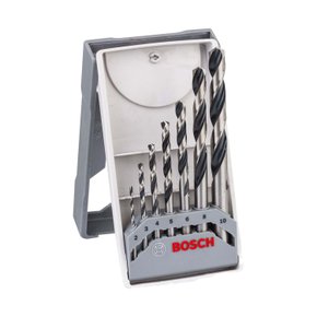 Jogo De Brocas Para Metal Bosch 2 a 10mm 7 Peças Pointteq Mini X-Line
