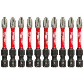 Kit 10 Chaves Bits Philips Ph2 X 50mm 48-32-4262 Milwaukee