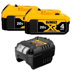 Kit 2 Baterias 4Ah DCB204 + Carregador DCB1102 DeWalt