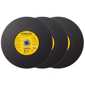 Kit 3 Discos De Corte Metal 12 x 3.0mm x 1 STA30525 Stanley