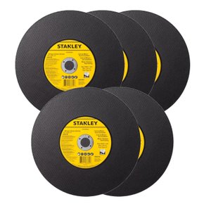 Kit 5 Discos De Corte Metal 12 x 3.0mm x 1 STA30525 Stanley