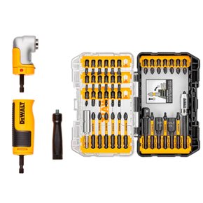Kit Adaptador Angular DWAMRA + Jogo Flextorq DWA2T40IRSET DeWalt