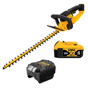 Kit Aparador de Cerca Viva DCHT820B + Bateria 4Ah + Carregador DeWalt