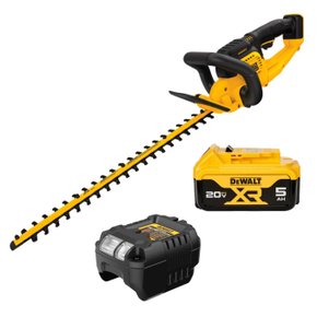 Kit Aparador de Cerca Viva DCHT820B + Bateria 5Ah + Carregador DeWalt