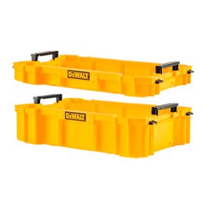 Kit Bandeja Profunda DWST08120 + Bandeja Rasa DWST08110 ToughSystem 2.0 Dewalt