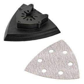 Kit Base para Lixamento Oscilante DWA4200 + Jogo Lixa Triangular GR80 DeWalt