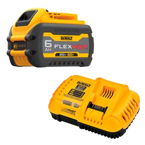 Kit Bateria 6Ah FlexVolt + Carregador 220v DeWalt