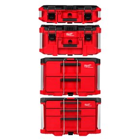 Kit Caixas 48-22-8447 + 48-22-8442 + 48-22-8425 + 48-22-8424 Milwaukee