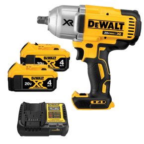 Kit Chave de Impacto DCF899 + 2 Baterias 4Ah + Carregador DeWalt