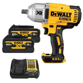 Kit Chave de Impacto DCF899 + 2 Baterias 5Ah + Carregador DeWalt