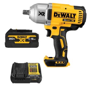 Kit Chave de Impacto DCF899 + Bateria 5Ah + Carregador DeWalt