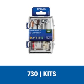 Kit de Acessórios Dremel com 52 Peças para Micro Retífica