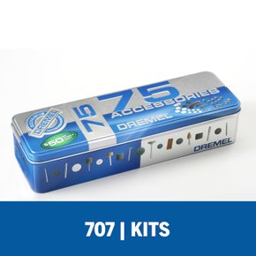 Kit De Acessórios 75 Peças 707 Dremel