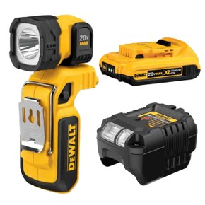 Kit Lanterna DCL044 + Bateria 2Ah + Carregador DeWalt