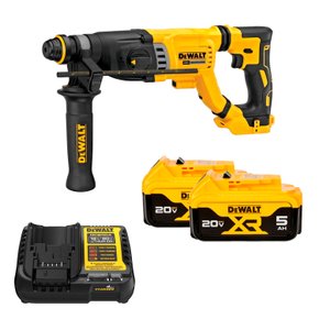 Kit Martelete DCH263B + 2 Baterias 5Ah + Carregador DeWalt