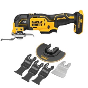 Kit Multiferramenta Oscilante DCS356B + Jogo de Lâminas DeWalt