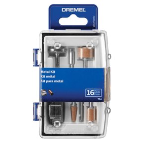 Kit Para Metal 16 Peças 26150734AB Dremel