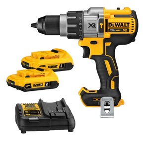 Kit Parafusadeira Furadeira DCD996 + 2 Baterias 2Ah + Carregador DeWalt
