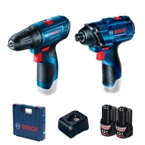 Kit Parafusadeira GSR 120-LI e Chave de Impacto GDR 120-LI 12V Bosch