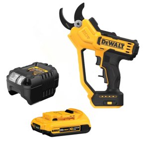 Kit Tesoura de Poda DCPR320B + Bateria 2Ah + Carregador DeWalt
