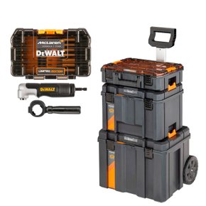 Kit Torre de Armazenamento + Jogo de Bits McLaren DeWalt