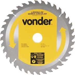 Lâmina para Serra Circular Vídea 400 x 30 mm 48 Dentes – Vonder